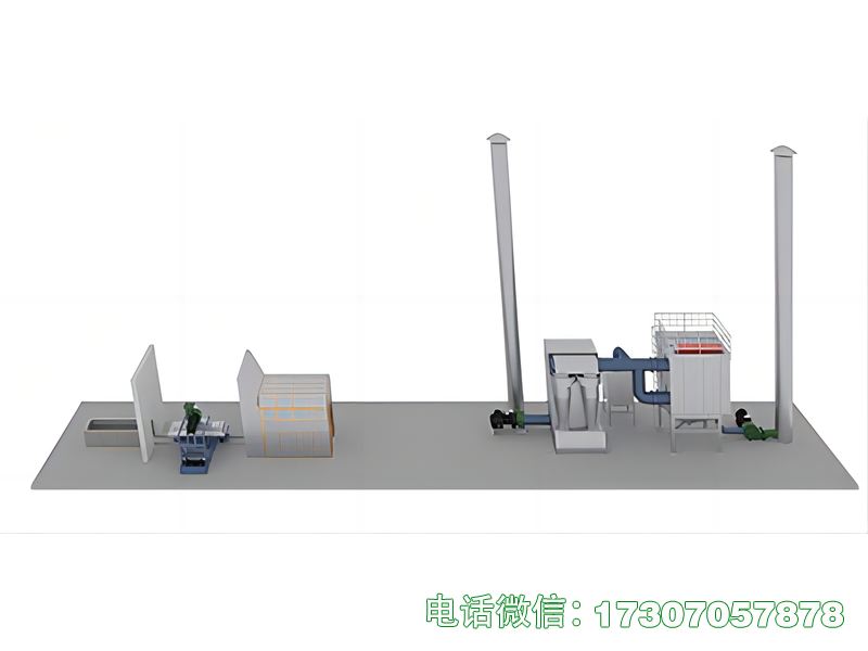 火化炉尾气处理系统及配套设备